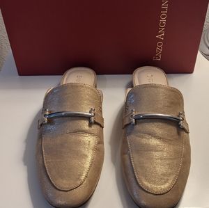 ENZO ANGIOLINI Taisie Leather round mules 7M